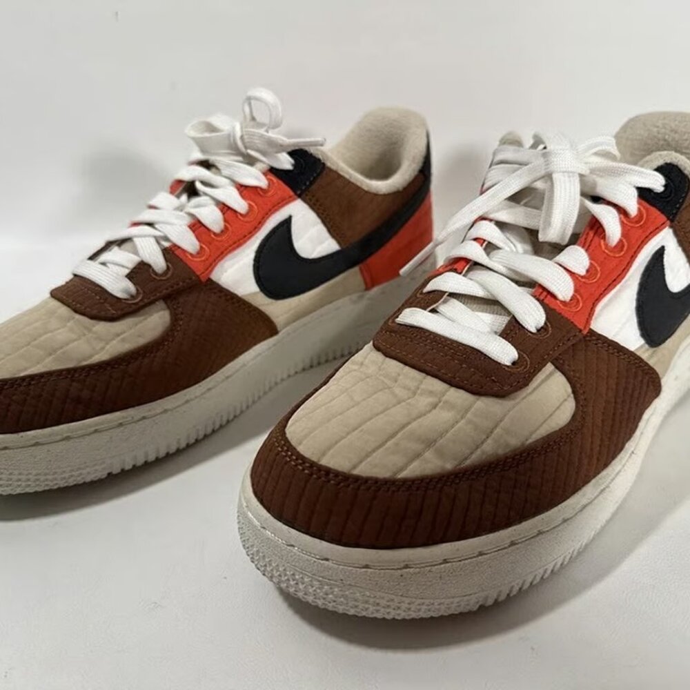 Women's Nike Air Force Toasty 1 07 Sneakers US Size 10 Uk 7.5 Fleece Lined - Picture 8 of 14
